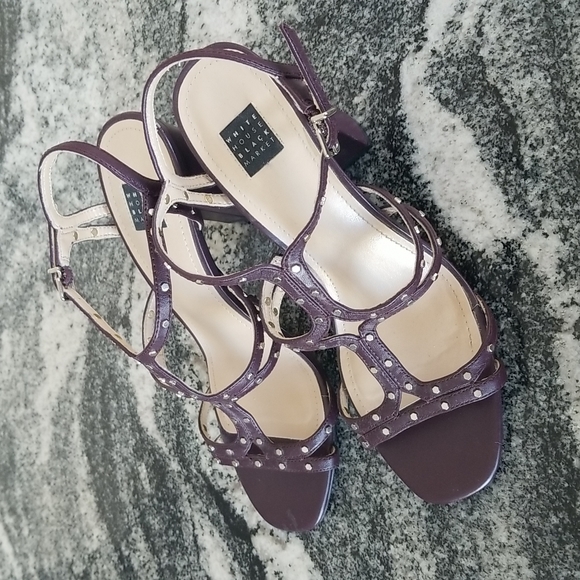 White House Black Market Sandals ❤Sz 7M❤ Awesome ❤ - Picture 2 of 6